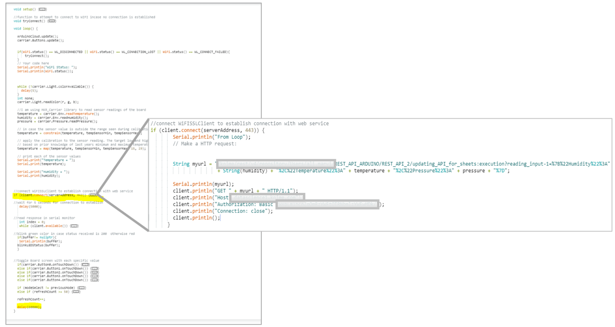 Data Collection from IoT Sensors KNIME