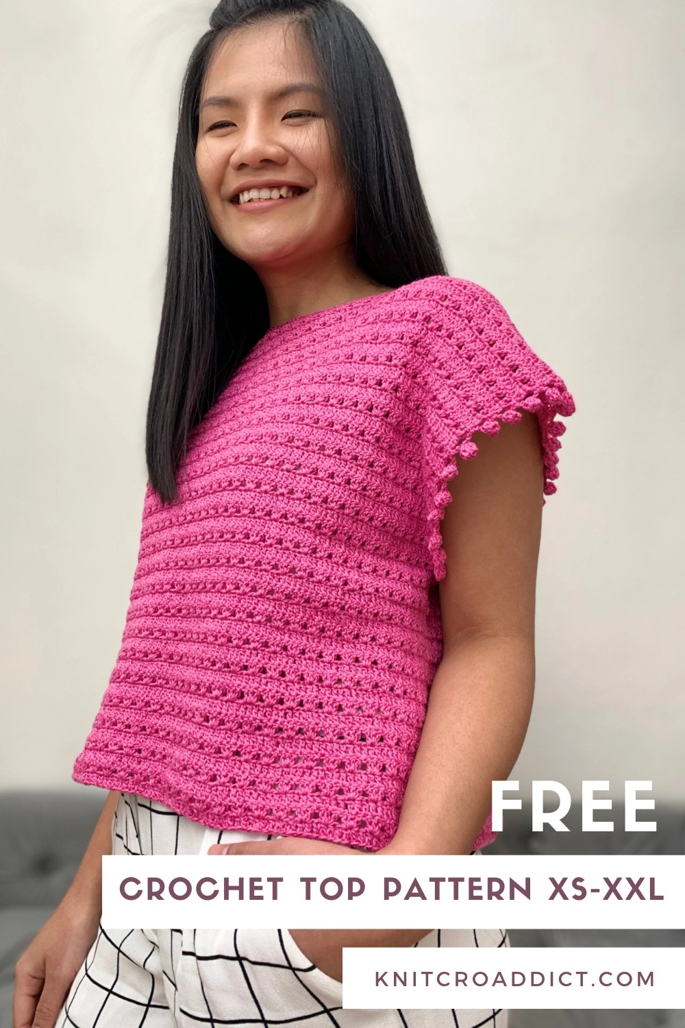 Spring/Summer Crochet Top Pattern KnitcroAddict