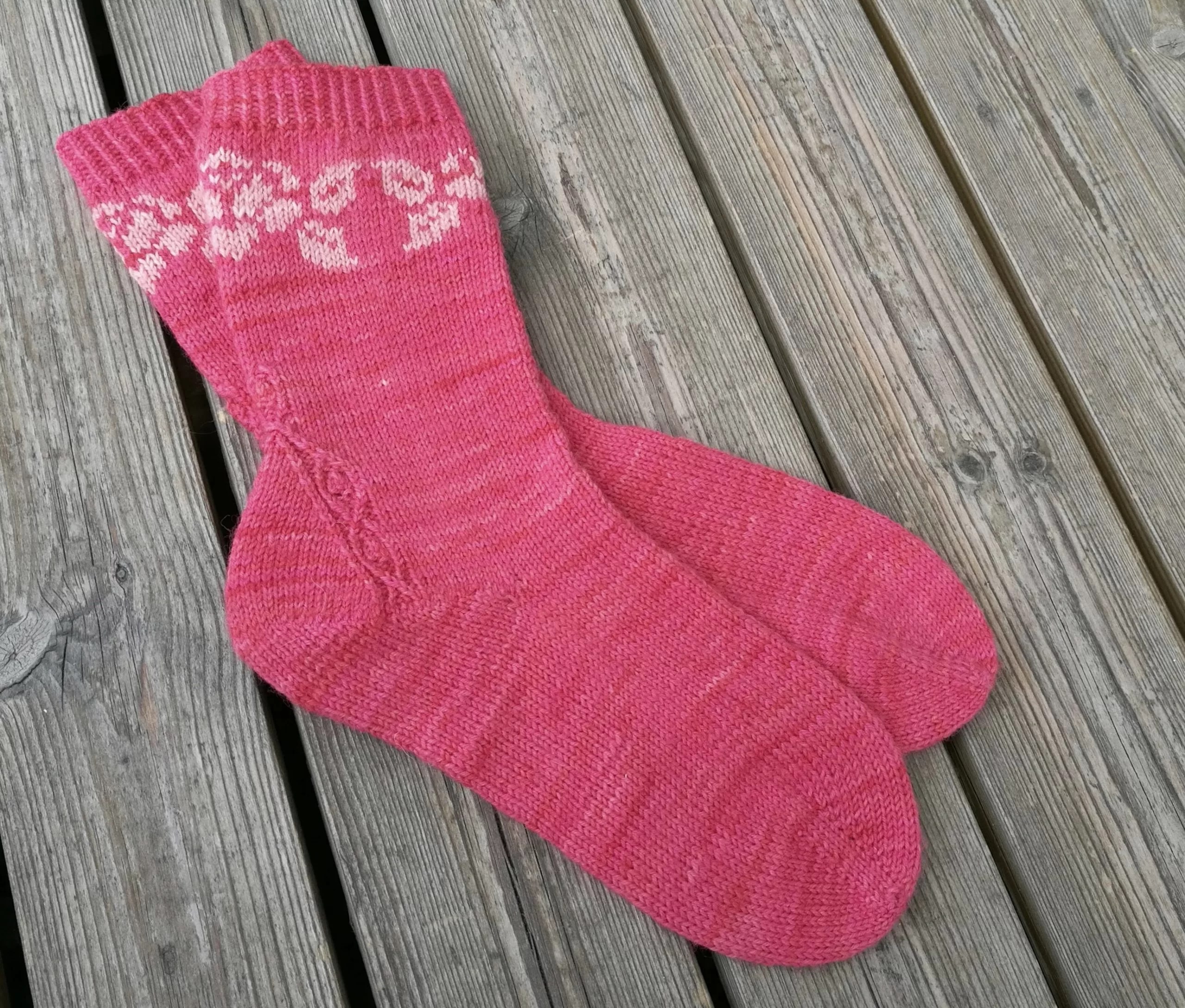 Rounded barn toe pattern for toeup socks Knitgrammer