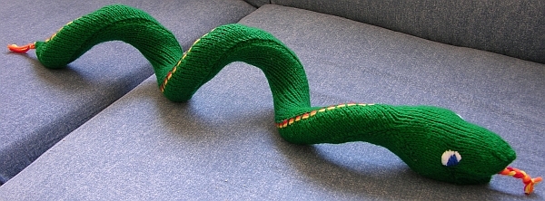 Free free snake knitting patterns Patterns ⋆ Knitting Bee (2 free