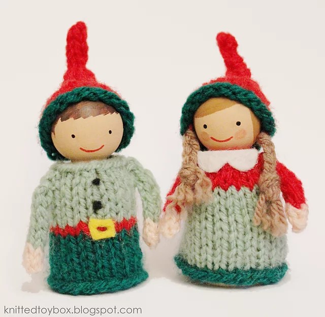 Christmas Elf Knitting Pattern Knitting Bee