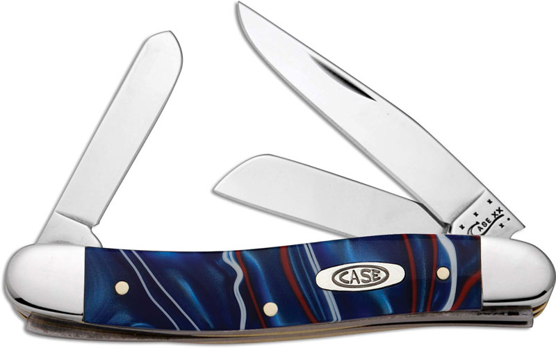 Case Medium Stockman Knife, Kirinite Patriot, CA11201