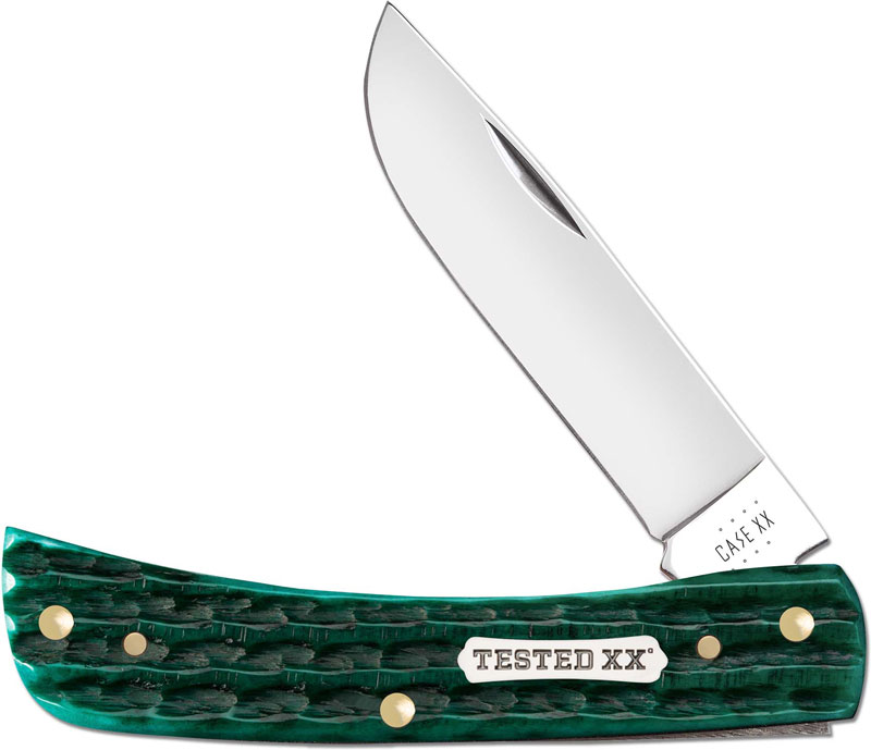 Case Sod Buster Jr Knife 48941 Jade Bone 6137SS