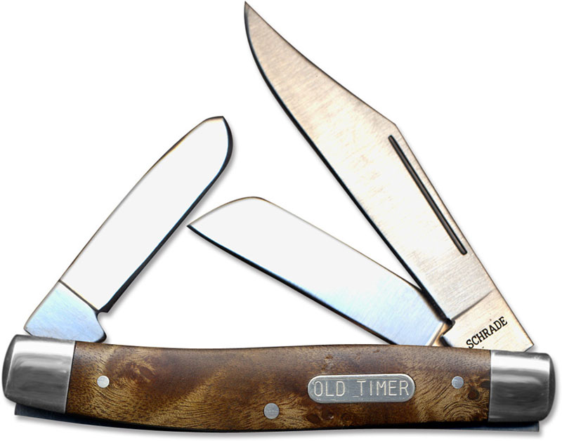 Old Timer Knives Middleman Old Timer Knife, Desert Iron Wood, SC34OTW