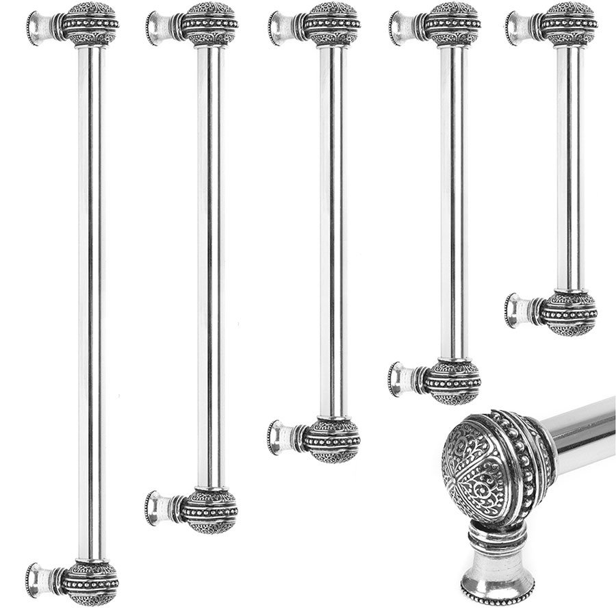 Millennium Collection 12" Centers Long Pull in Antique Brass by Carpe