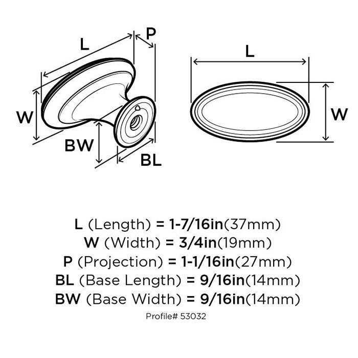 Offers Amerock BP53032G10 knob Satin Nickel Amerock