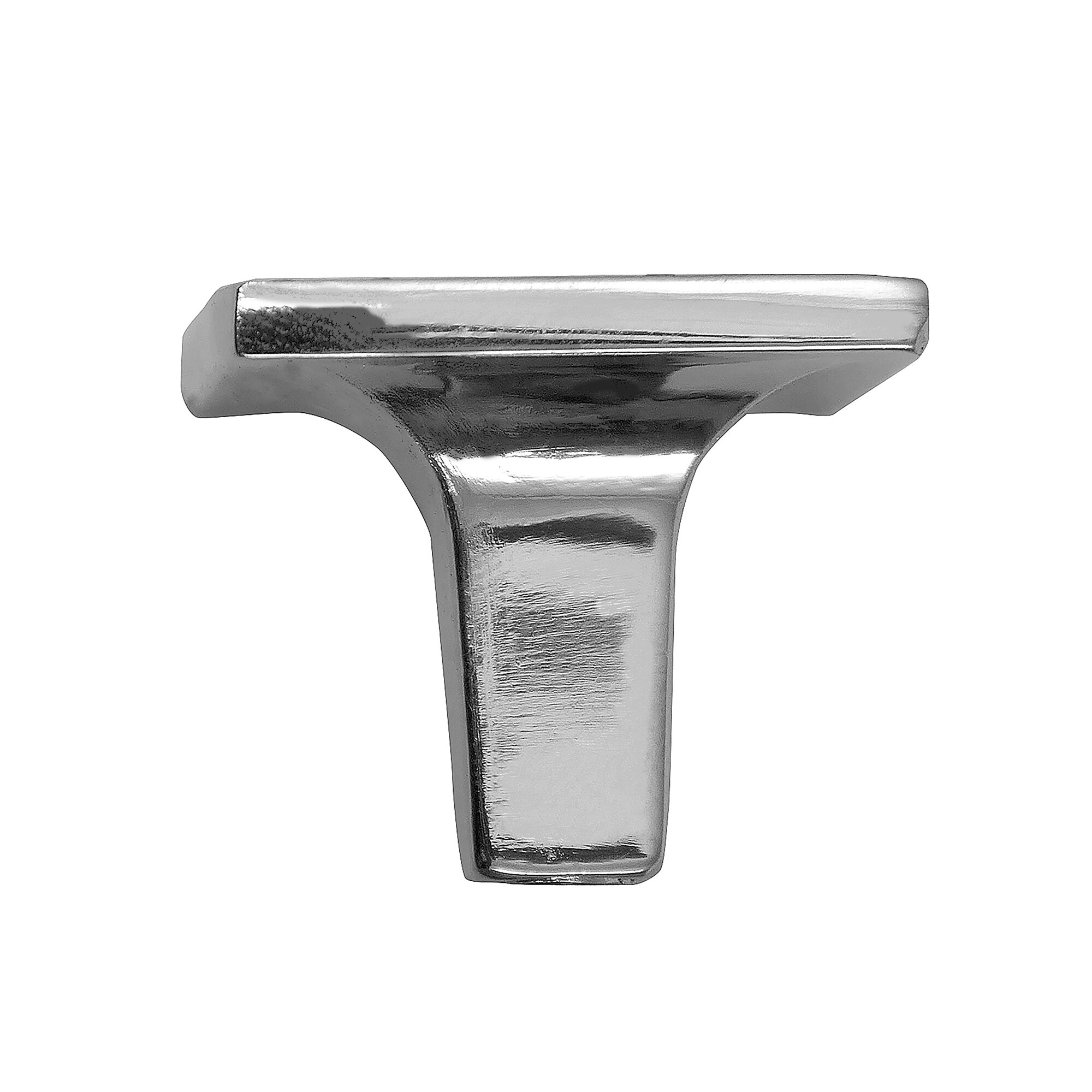Bellagio Collection Square Knob in Polished Chrome/Crystal by MNG