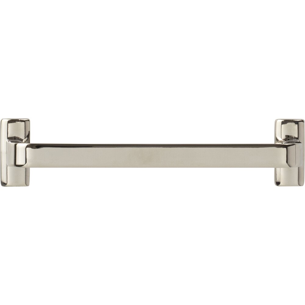 Morris Collection Harrison Pull 5 1/16" Centers in Polished Nickel by