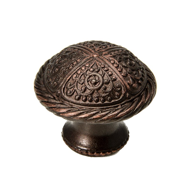 Millennium Collection Large Knob w/ Rope Border in Oil Rubbed Bronze