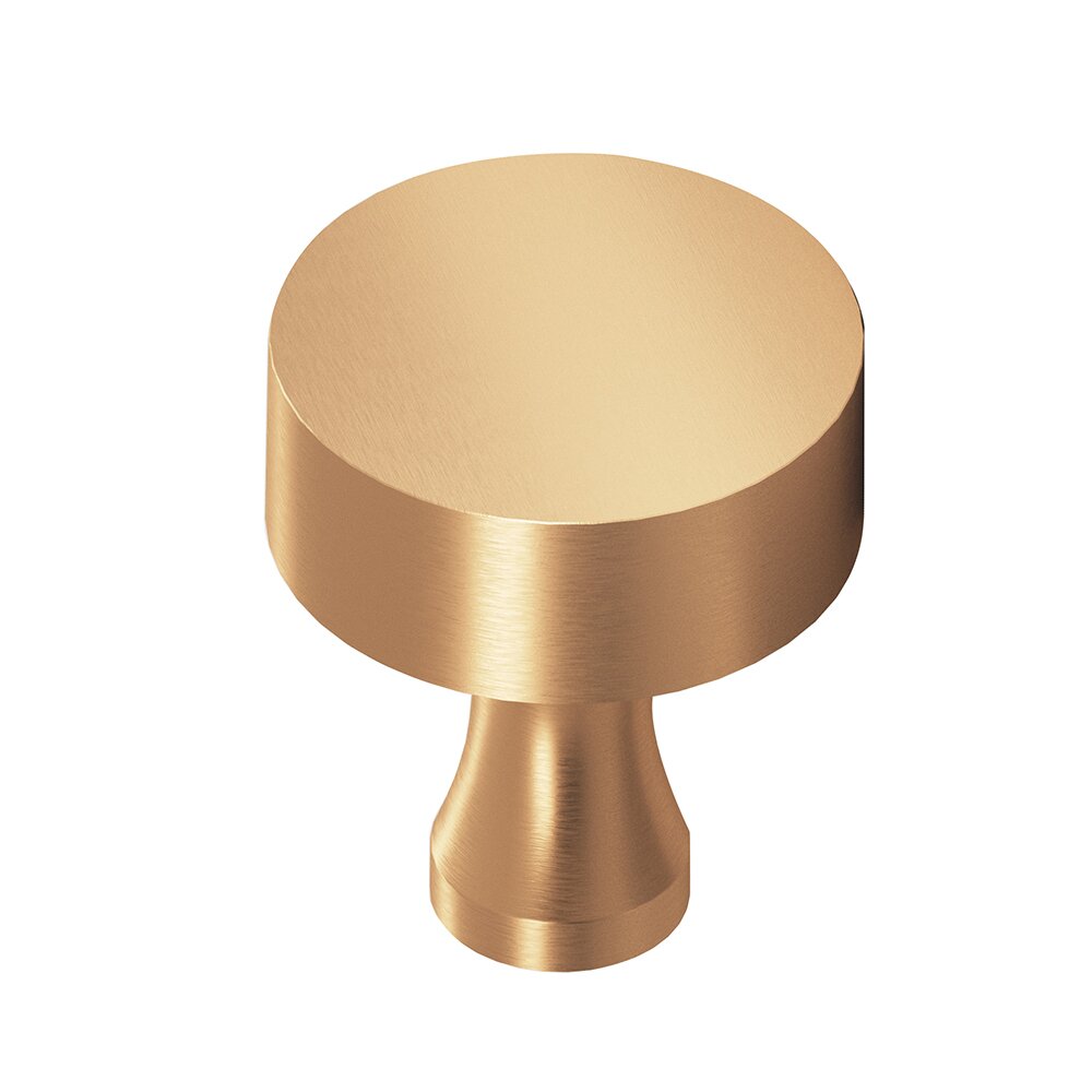 Knobs Collection 1" Diameter Knob In Matte Satin Bronze by Colonial