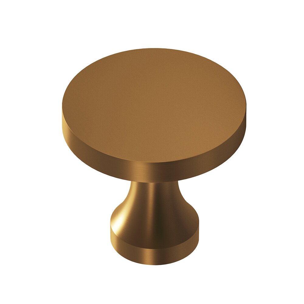 Knobs Collection 3/4" Diameter Knob In Matte Light Statuary Bronze by