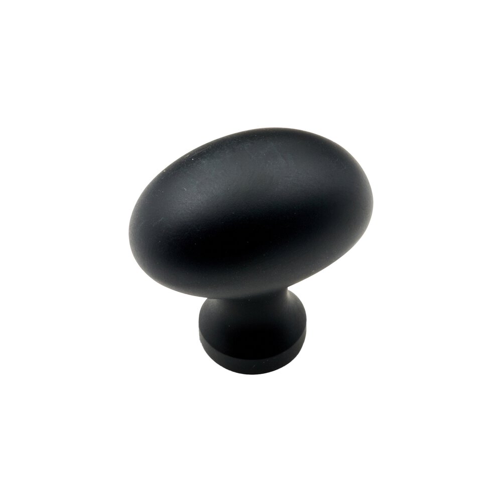 Contemporary Collection Football Knob in Black by RK International