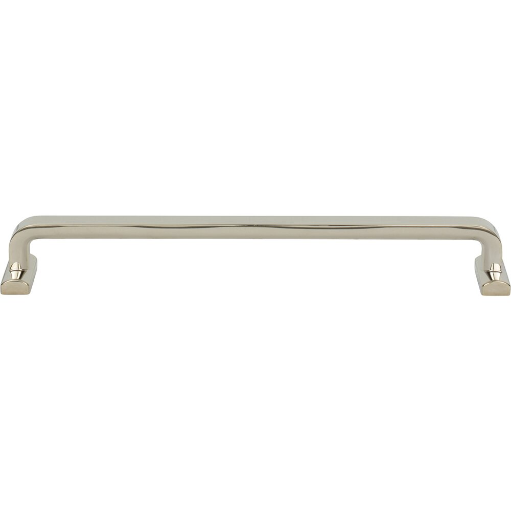 Morris Collection Harrison Pull 8 13/16" Centers in Polished Nickel