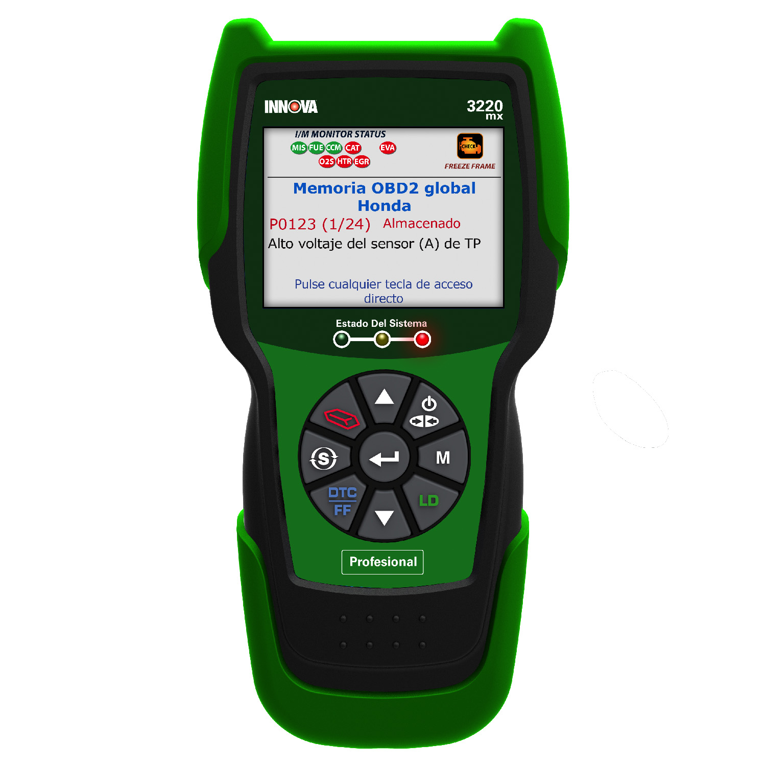 Escaner automotriz para motor y transmisión Knova