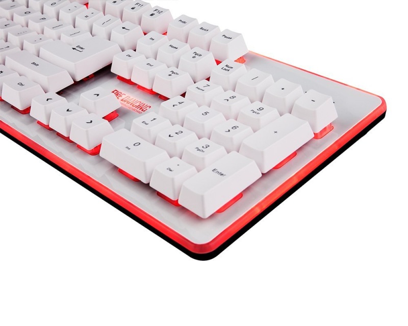 1STPLAYER Fire Dancing Mechanical Feeling Gaming Keyboard