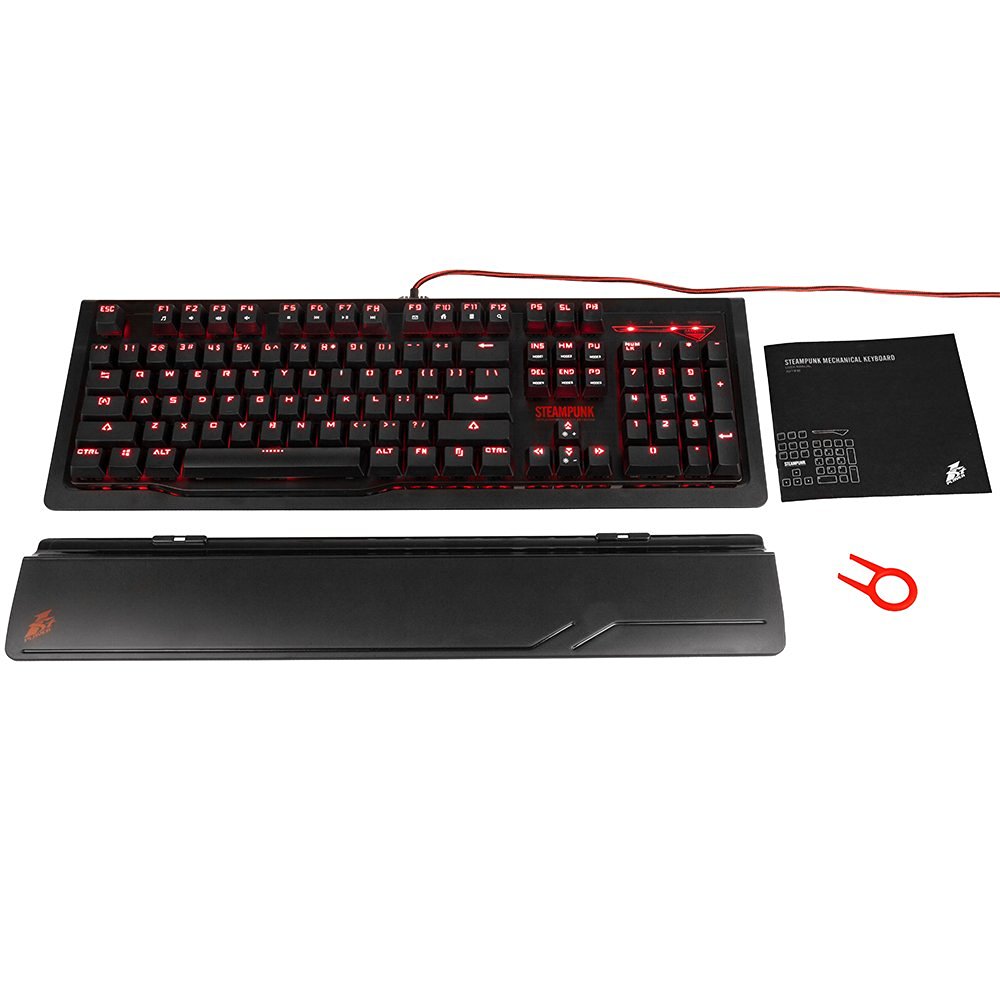 1stplayer Steampunk Mechanical Gaming Keyboard