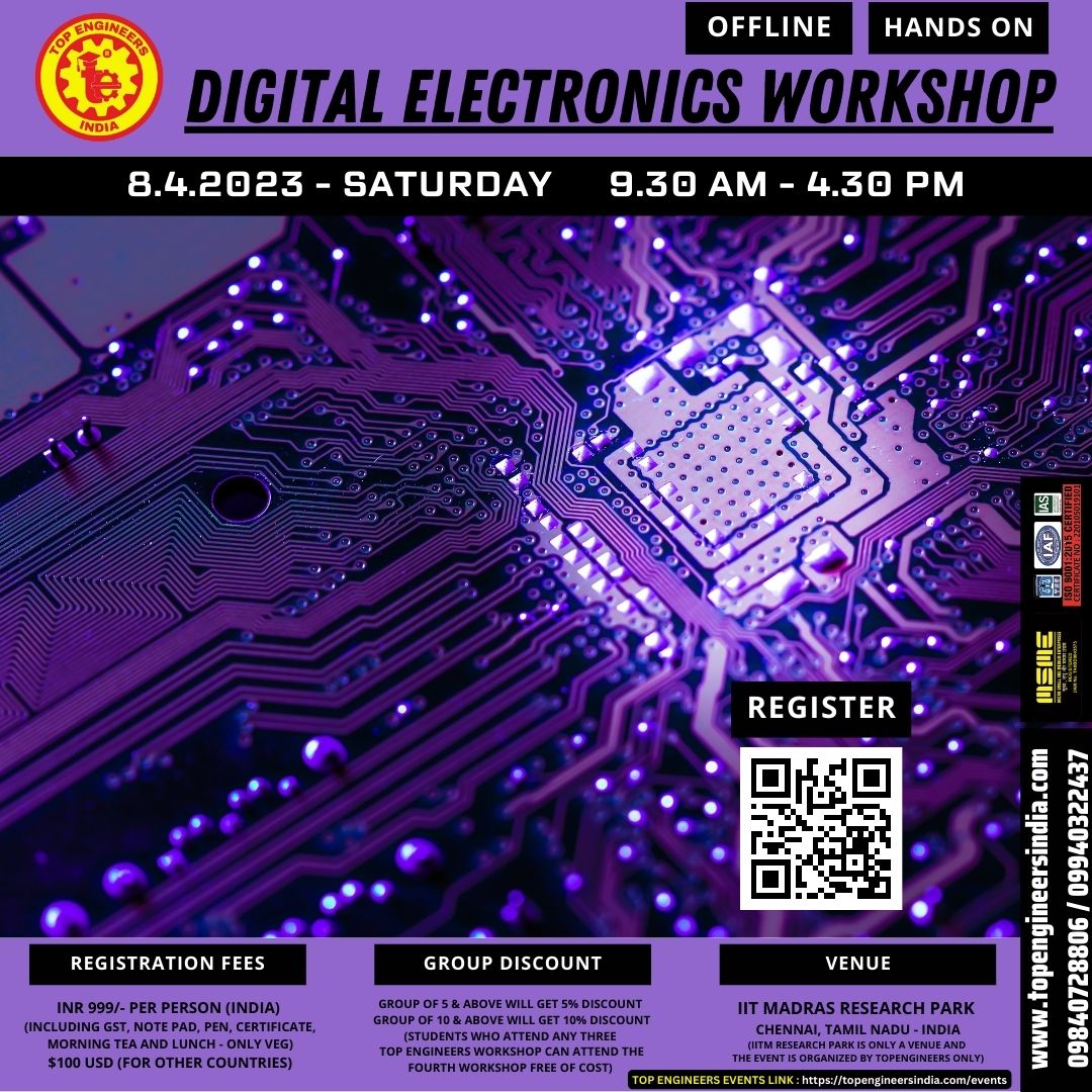 Digital Electronics 2023, Top Engineers, Chennai