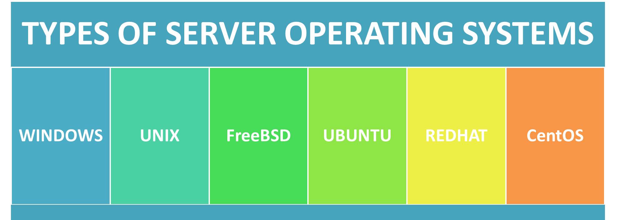 Features and types of server operating systems Know Computing