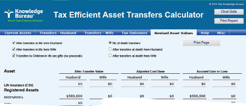Knowledge Bureau Tax Calculator Canada TAXP