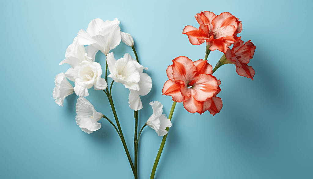 January Birth Flowers Embrace the Carnation and Snowdrop