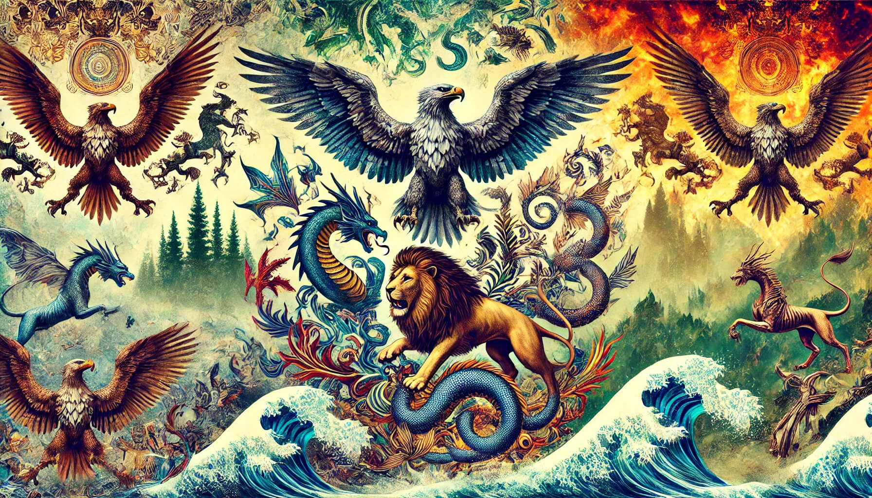 66 Legendary Mythical Creatures Folklore & Fantasy Beings