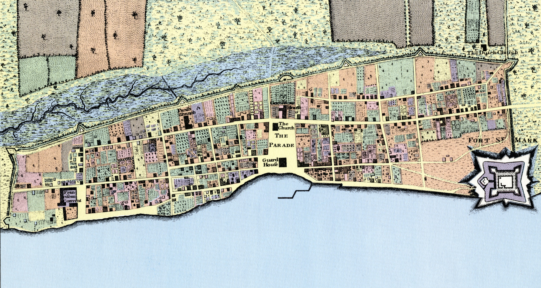 Plan of the Town of St. Augustine, Florida from 1769 KNOWOL