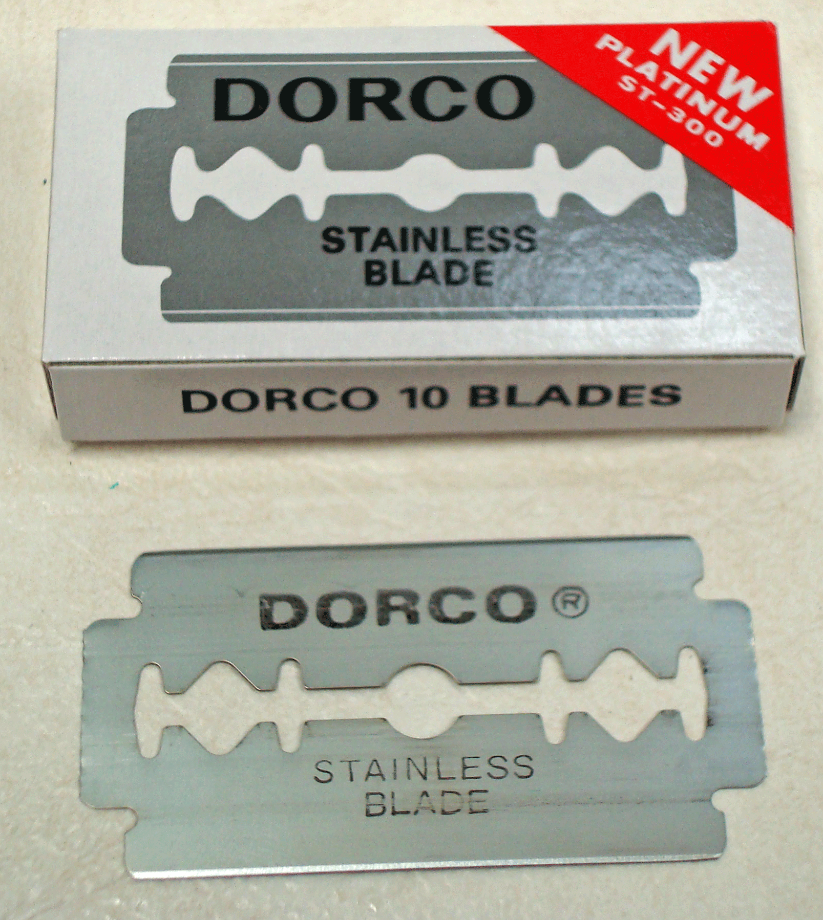 Dorco replacement razor blades (10) KNP