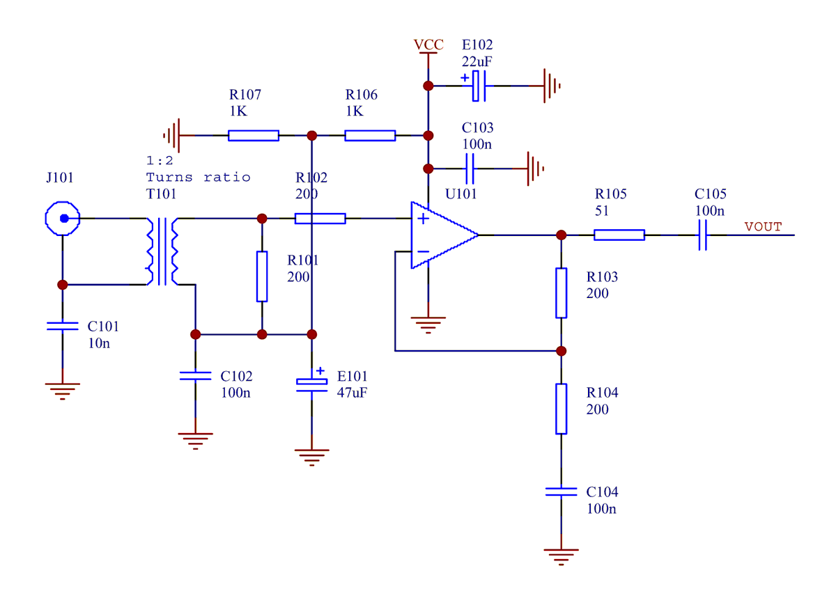 Berricle Rings Low Noise Rf Amplifier