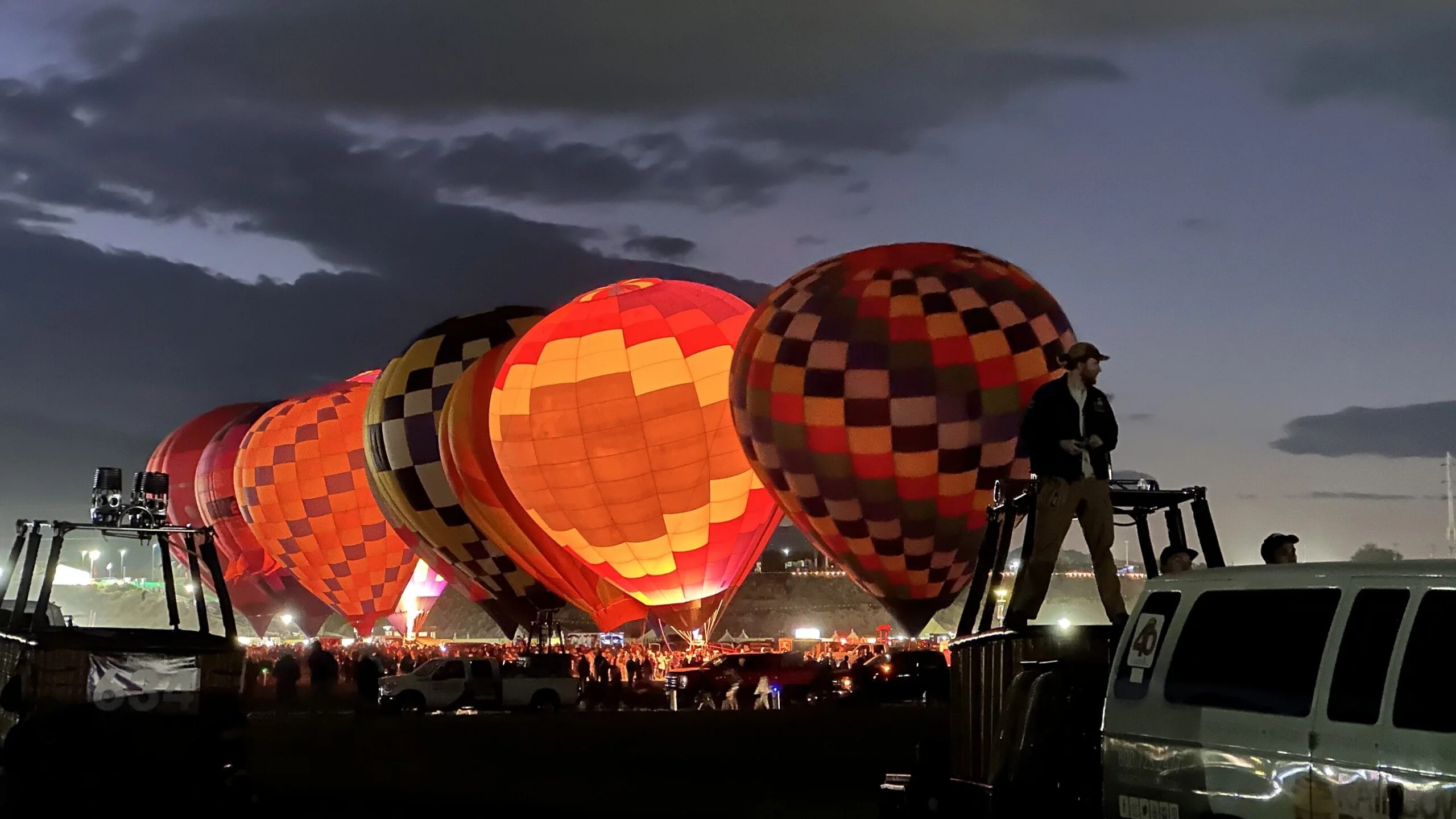 Balloon Fiesta 2025 New Mexico Day Balloon Fiesta Static display for Saturday