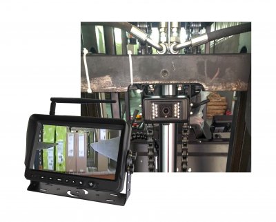 Forklift Camera Systems: Laser Fork Guidance & Pedestrian Detection
