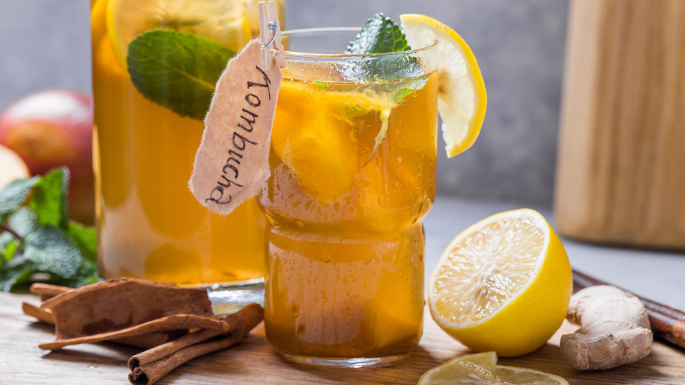 Kombucha Einfaches Rezept zum Selbermachen • KochMit