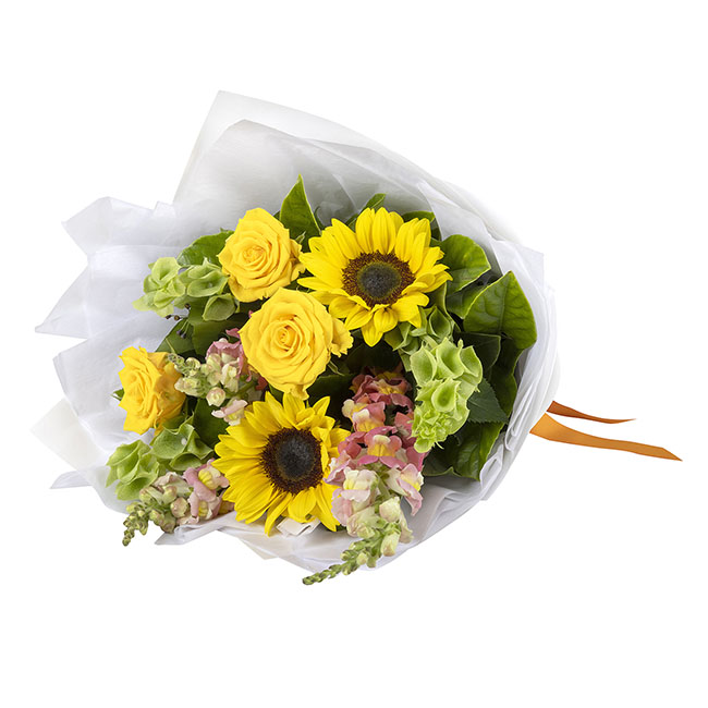 DIY Interflora Sunflower and Rose Bouquet Interflora Koch & Co