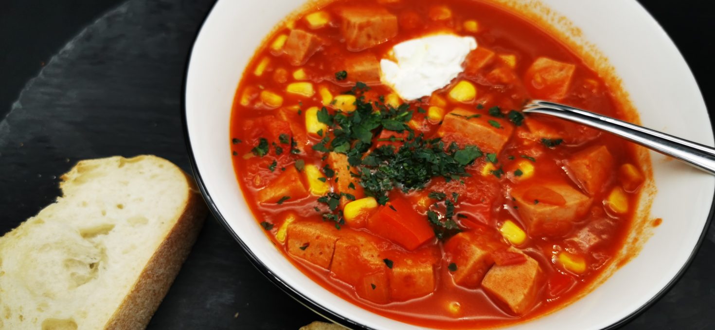 Wurstgulasch Kochen mit Fleer