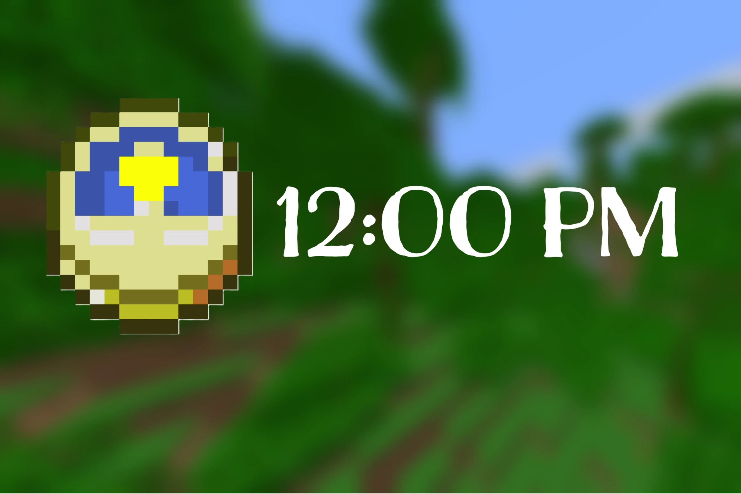 How To Craft A Clock In Minecraft