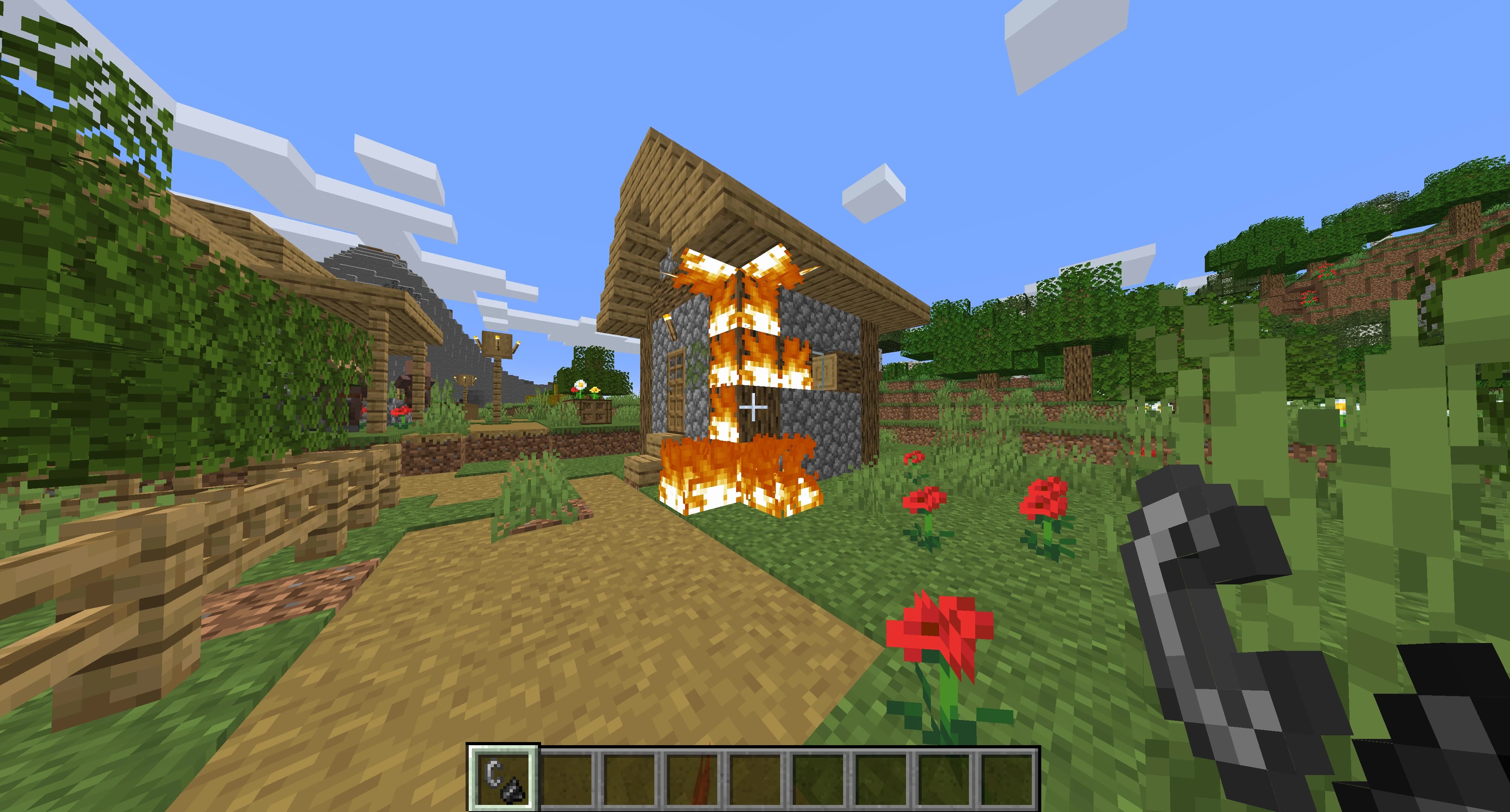 Switching off Fire Spread in Minecraft Kodeclik Online Academy