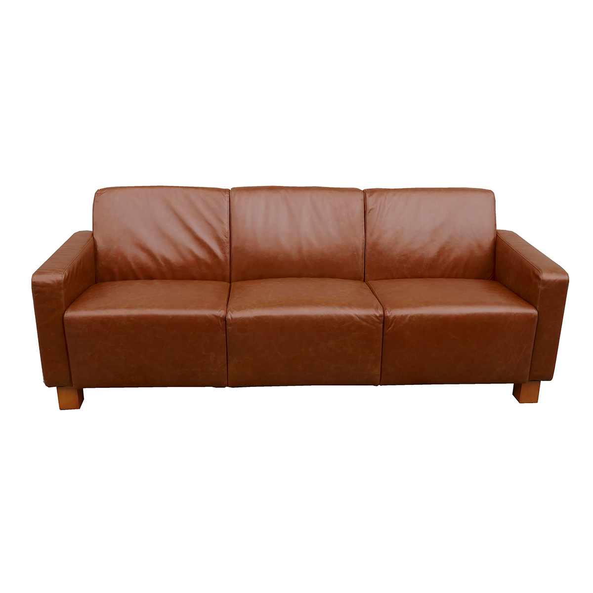 Finn is massive modern sofa with comfortable upholstery and metal or