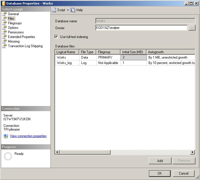 Microsoft SQL Server 2005 FullText Search Indexing
