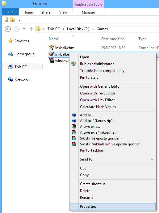 Game Inkball Download for Windows 8, Windows 7, Windows 10 and Windows XP