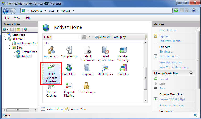 Remove Response Header XPoweredBy using IIS 7