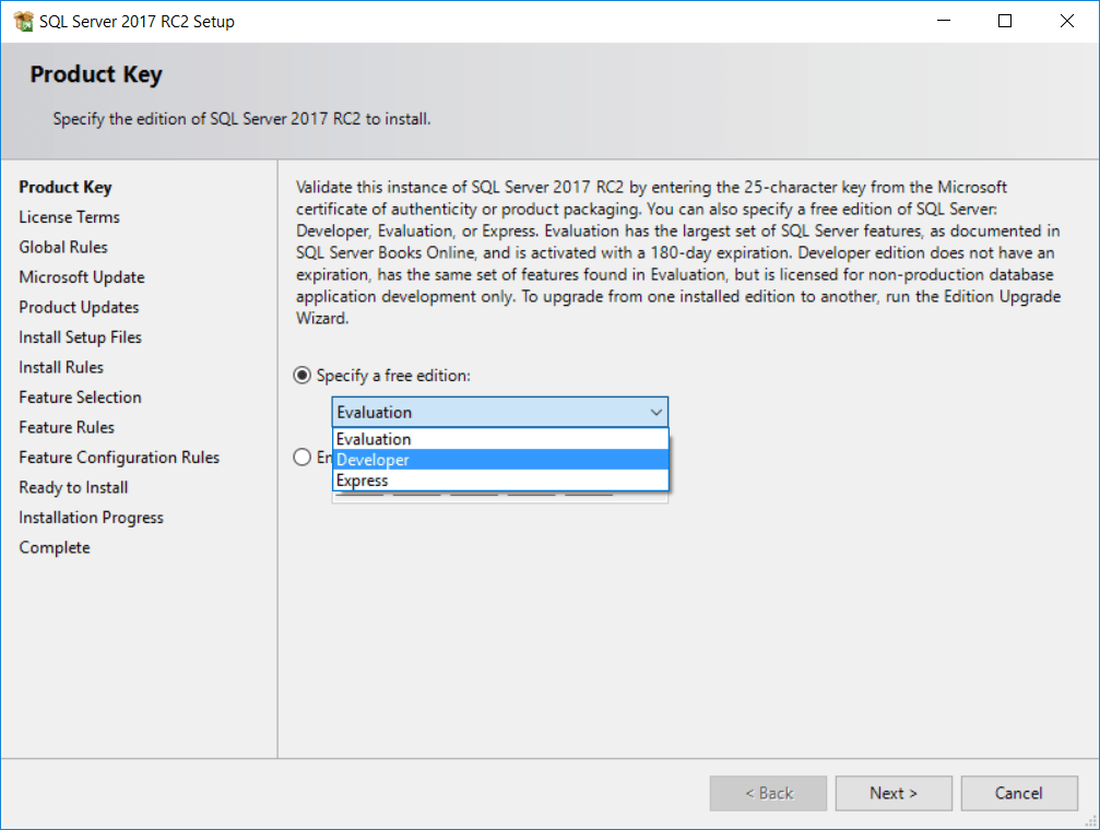 Install SQL Server 2017 Step by Step Guide