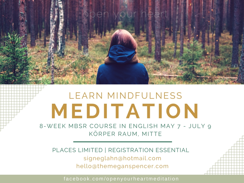 8week MBSR (MindfulnessBased Stress Reduction) Course
