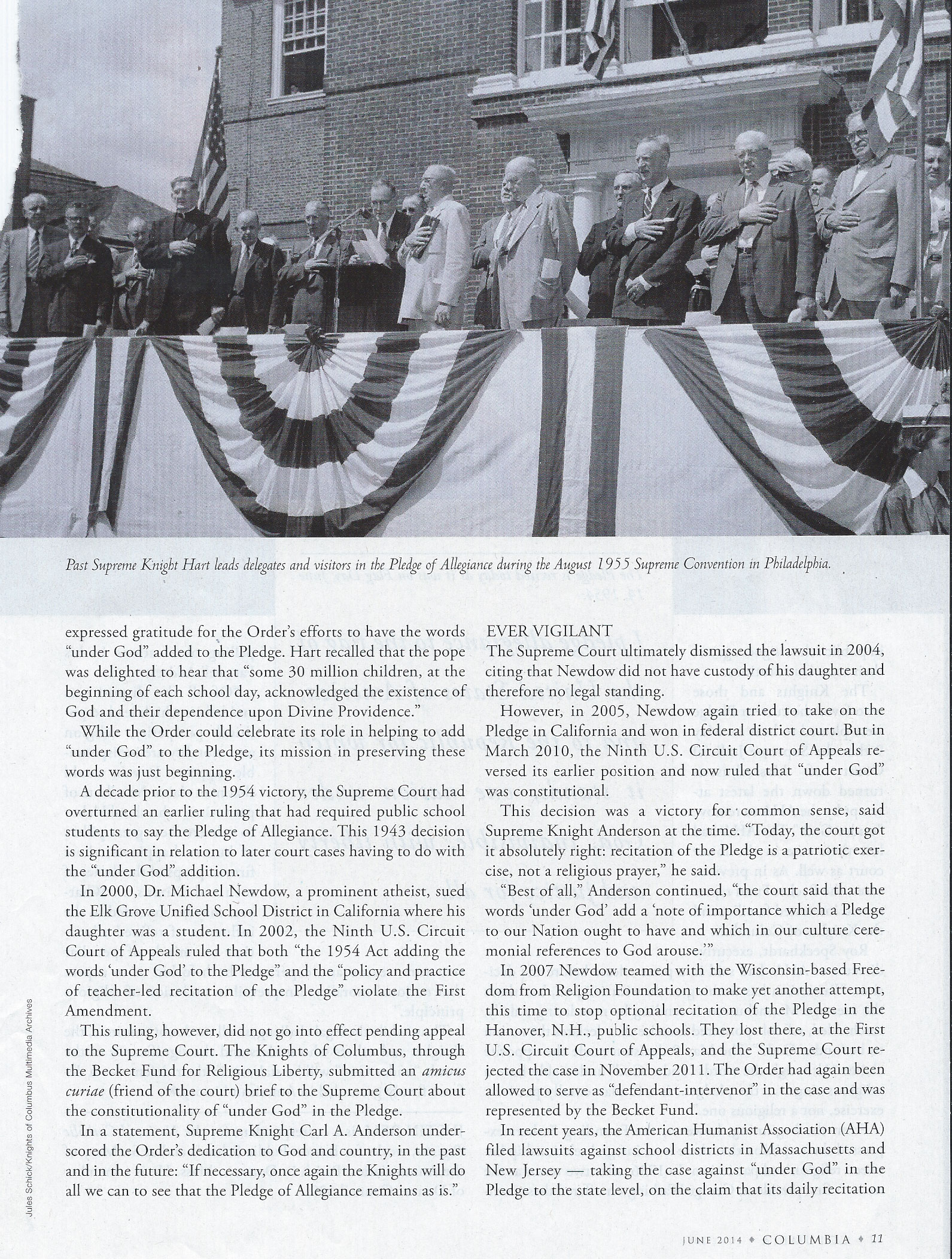Knights of Columbus Champion Pledge of Allegiance Knights of Columbus
