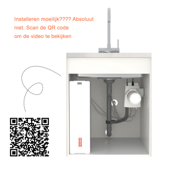 Franke Perfect3 Helix Industrial Anthracite Kokend Water Kraan