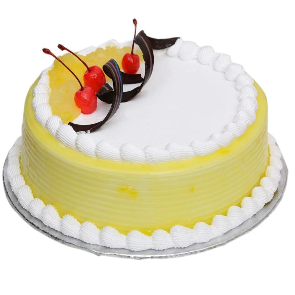 Kolkata Online Best Cakes Delivery Pineapple Cherry Cake in Kolkata