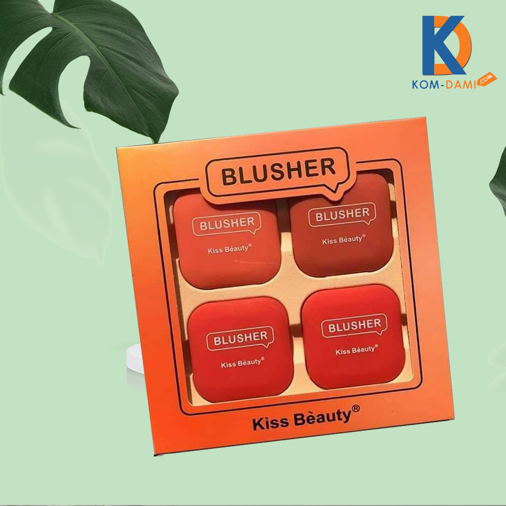 Kiss Beauty Blusher 4pcs Blush Set