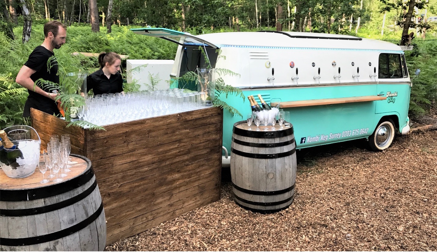 ATX Mobile Bar Hire Mobile Cocktail Bar Kombi Keg ATX