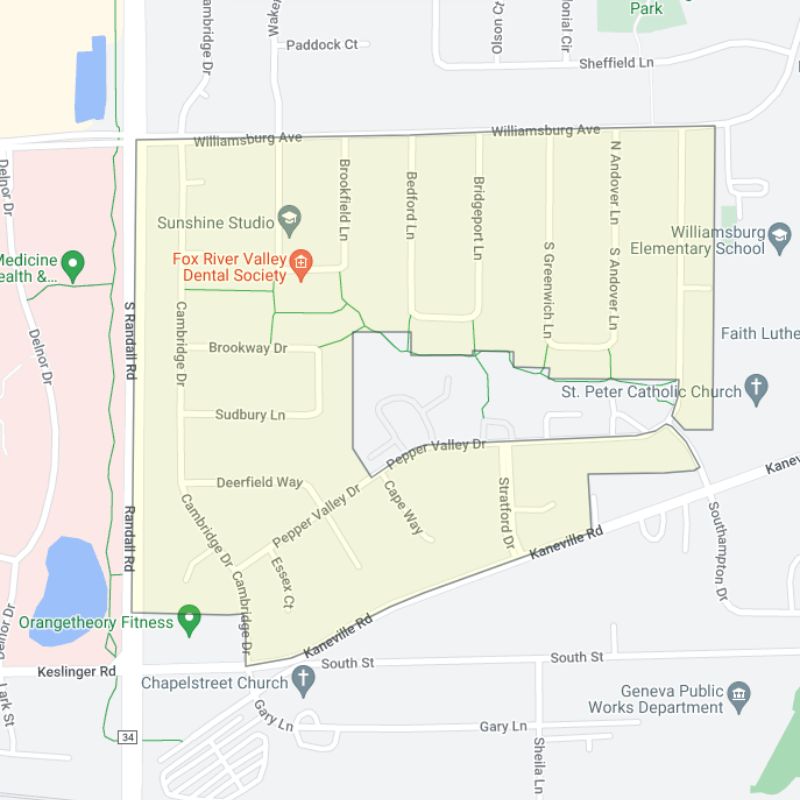 Homes in Pepper Valley of Geneva, Illinois Search Now