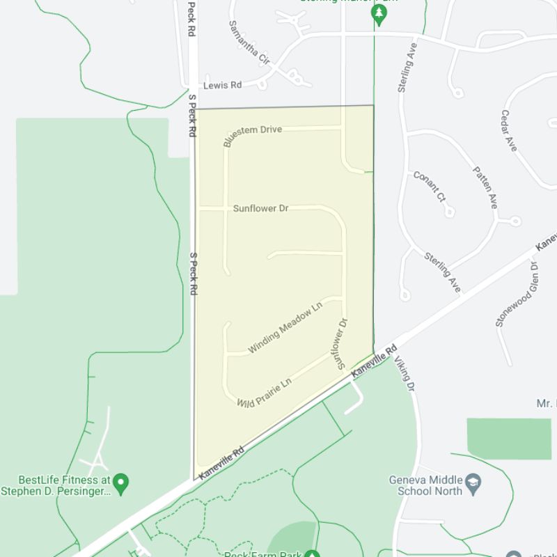 Homes in Sunset Prairie of Geneva, Illinois Search Now