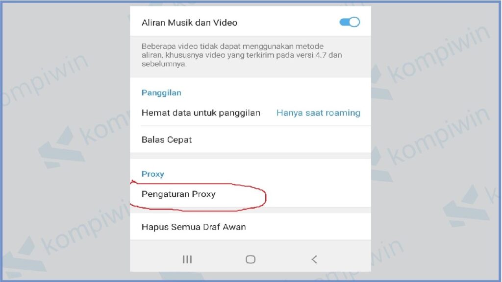 √ Cara Menggunakan Proxy di Telegram