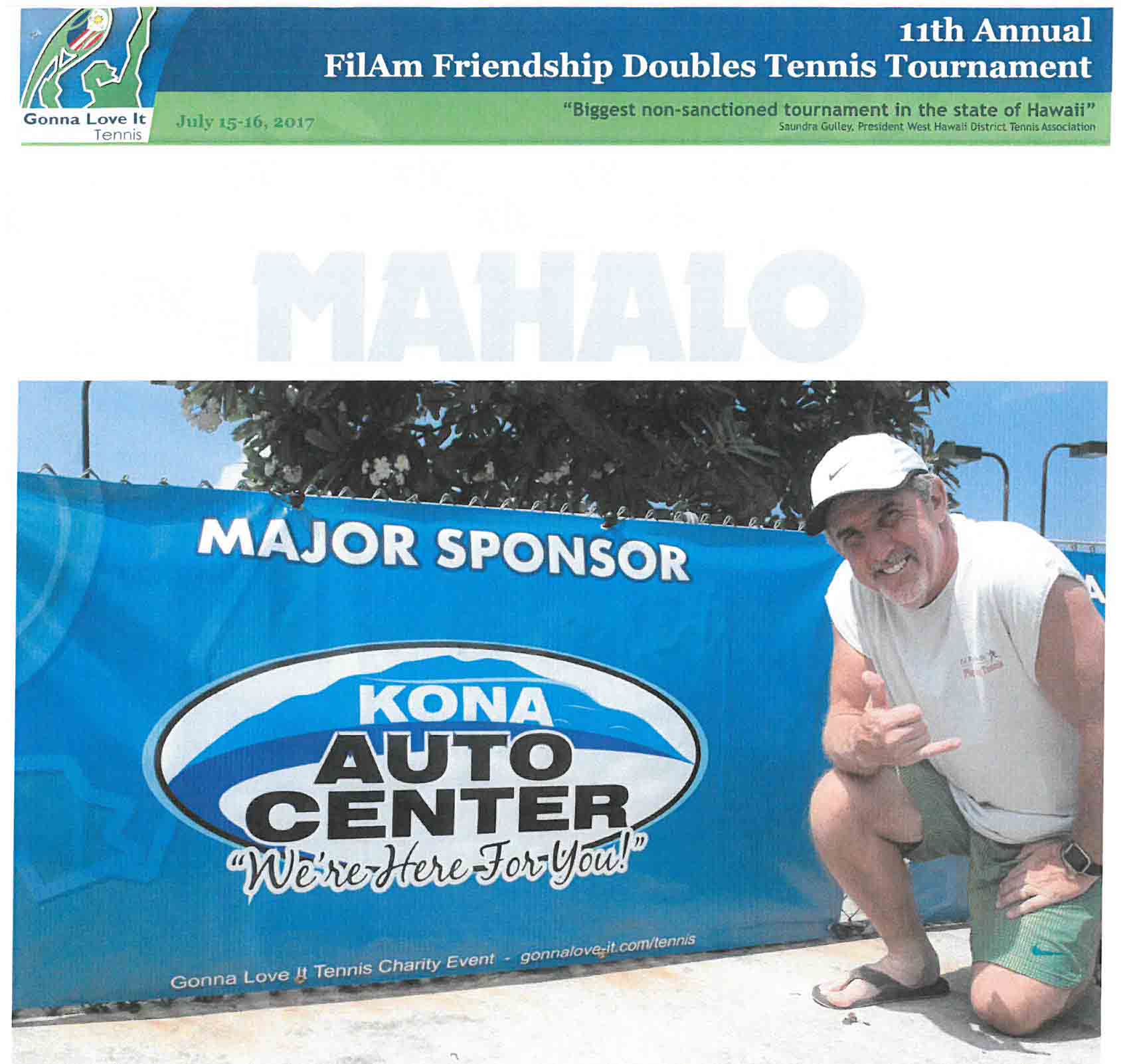 Community Involvement Kona Auto Center